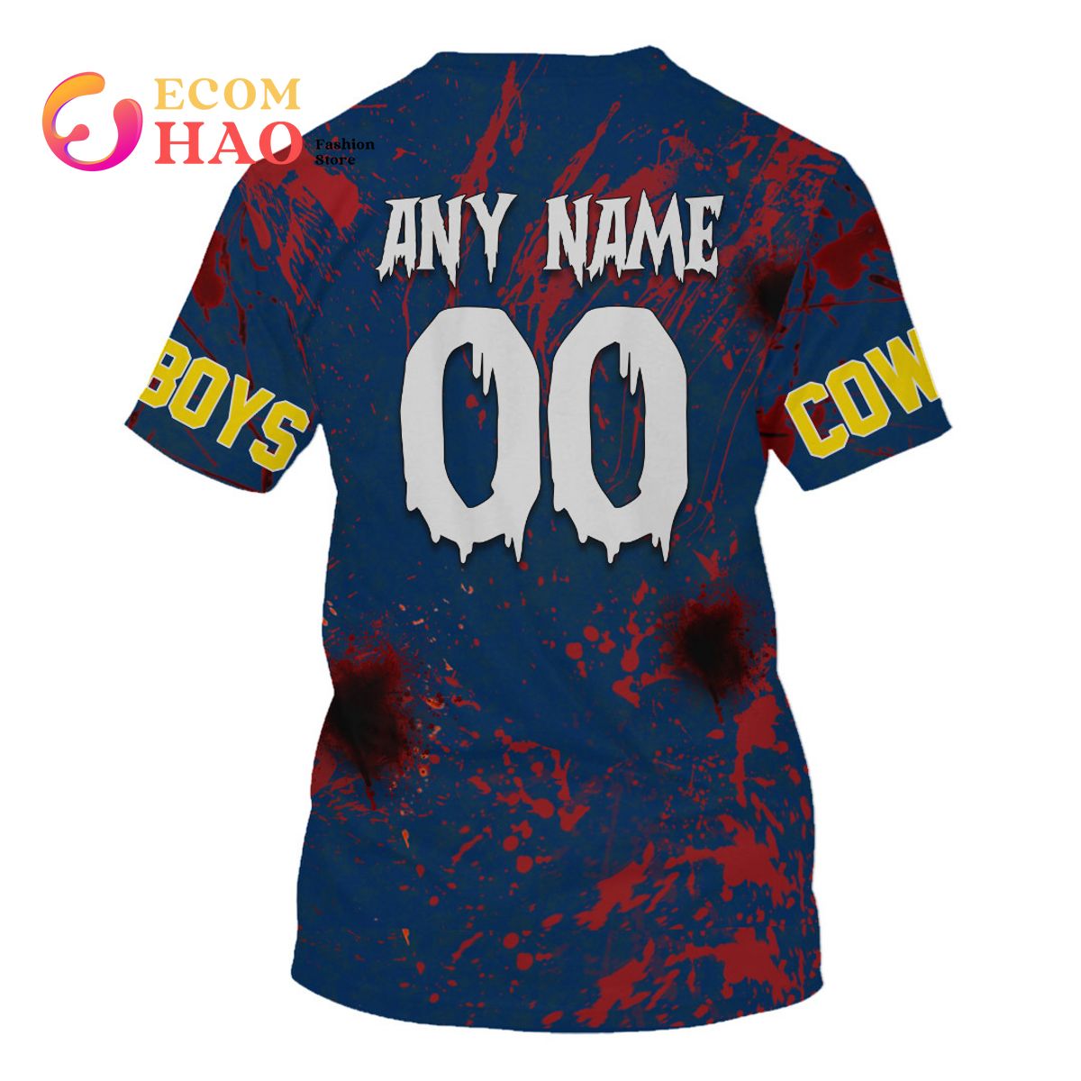 NRL North Queensland Cowboys Halloween Jersey All Over Print 3D Hoodie