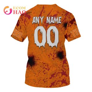 NRL Wests Tigers Halloween Jersey All Over Print 3D Hoodie