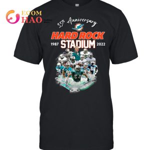 35th Anniversary Hard Rock Stadium 1987 – 2022 T-Shirt