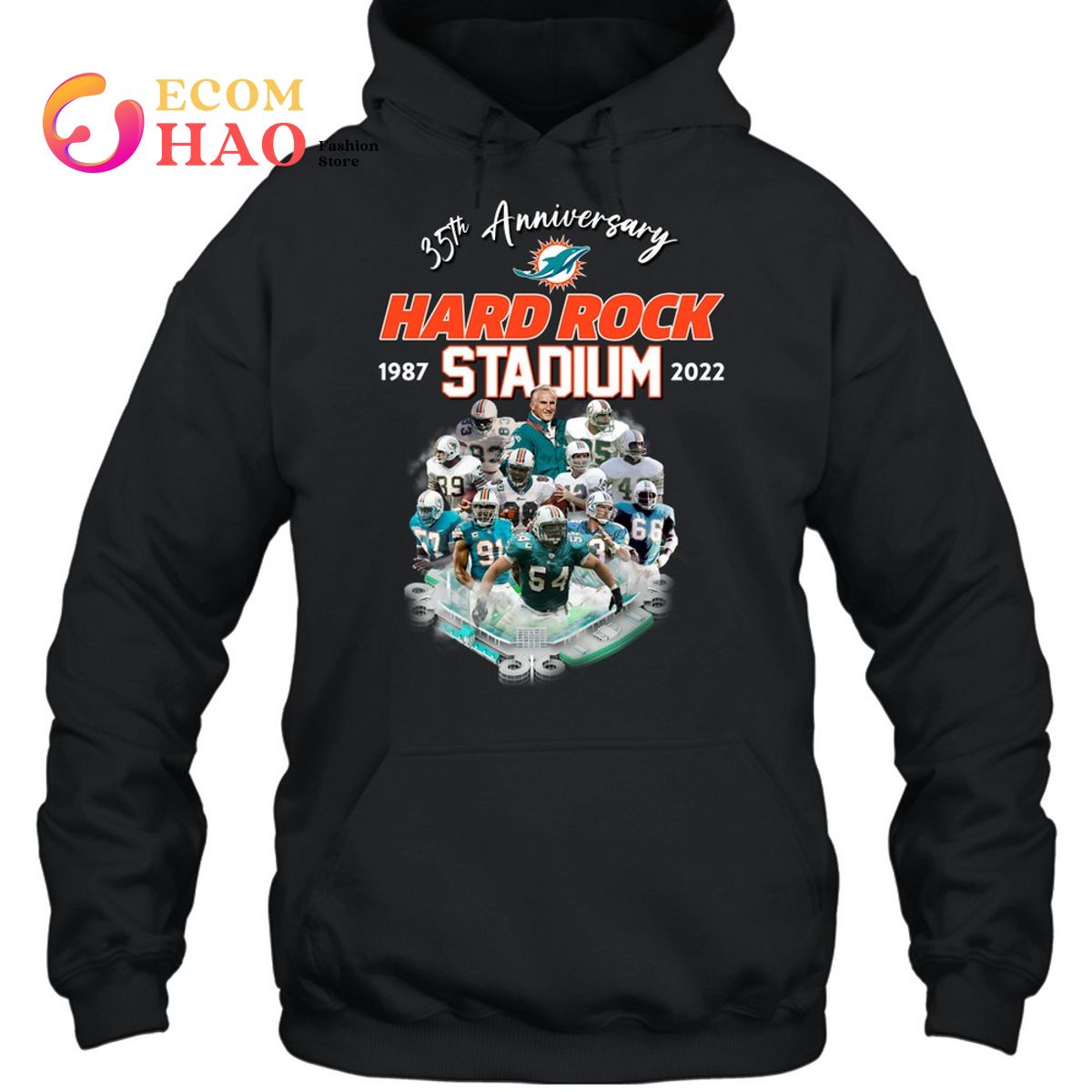 35th Anniversary Hard Rock Stadium 1987 – 2022 T-Shirt Luxury Items