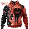 NFL Browns Halloween Cemetery Skull Jersey 3D Hoodie