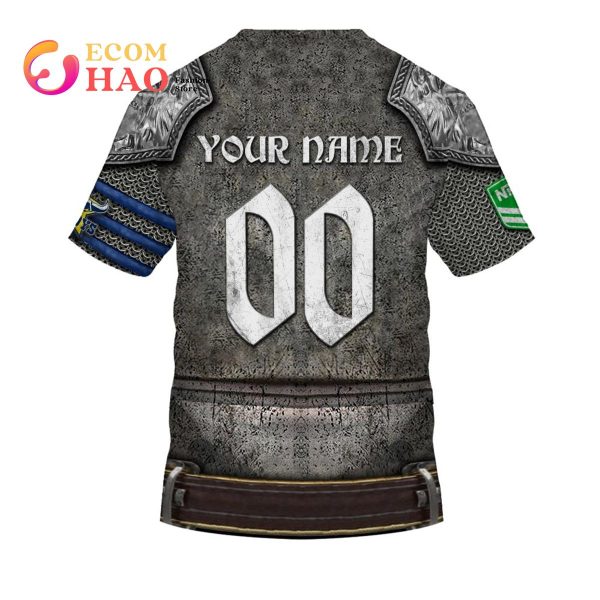 Personalized NRL North Queensland Cowboys Armor 3D Hoodie