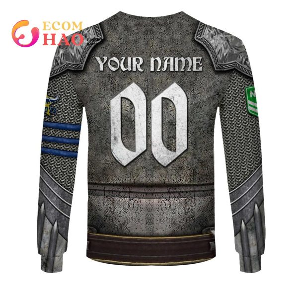 Personalized NRL North Queensland Cowboys Armor 3D Hoodie