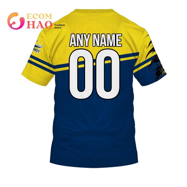 Personalized NRL North Queensland Cowboys Native Skull 3D Hoodie
