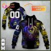 Personalized NRL North Queensland Cowboys Native Skull 3D Hoodie
