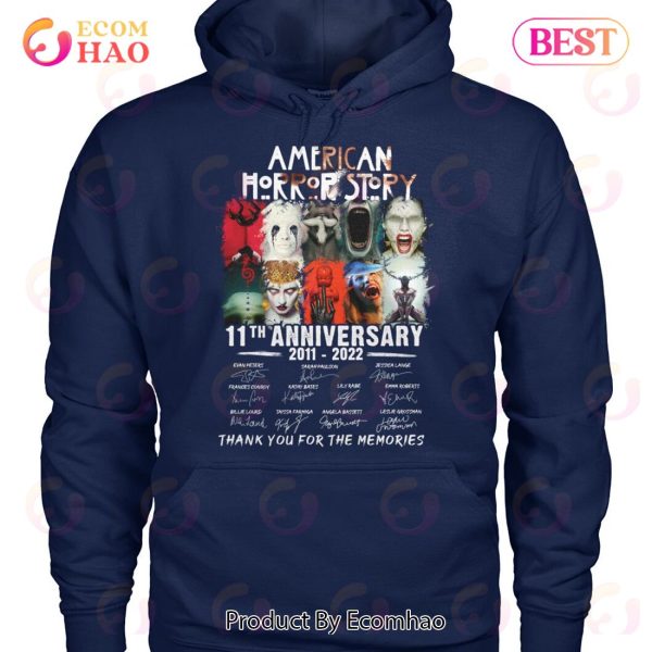 American Horror Story 11th Anniversary 2011 – 2022 Thank You For The Memories T-Shirt