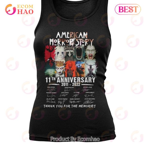 American Horror Story 11th Anniversary 2011 – 2022 Thank You For The Memories T-Shirt