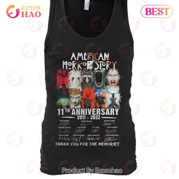 American Horror Story 11th Anniversary 2011 – 2022 Thank You For The Memories T-Shirt