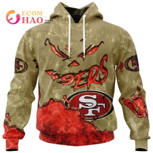 NFL 49ers Halloween Jersey Limited Edition 3D Hoodie
