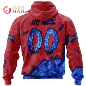 NFL Bills Halloween Jersey Limited Edition 3D Hoodie