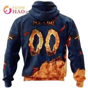 NFL Broncos Halloween Jersey Limited Edition 3D Hoodie