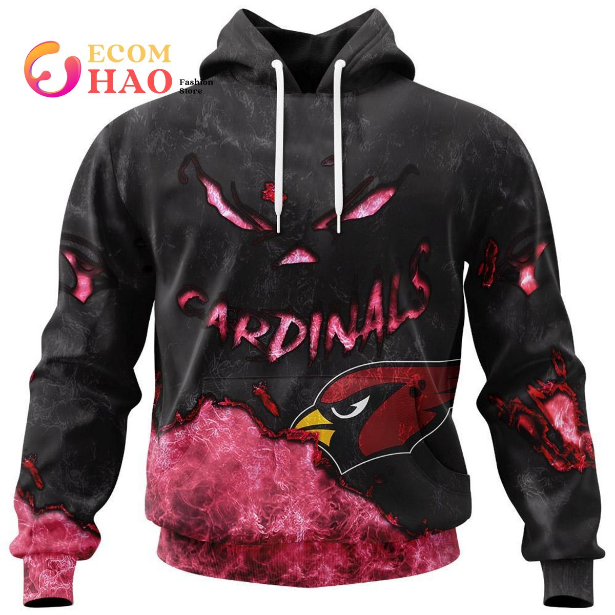 NFL Cardinals Halloween Jersey Limited Edition 3D Hoodie