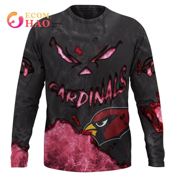 NFL Cardinals Halloween Jersey Limited Edition 3D Hoodie