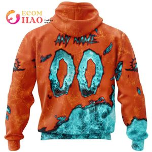 NFL Dolphins Halloween Jersey Limited Edition 3D Hoodie
