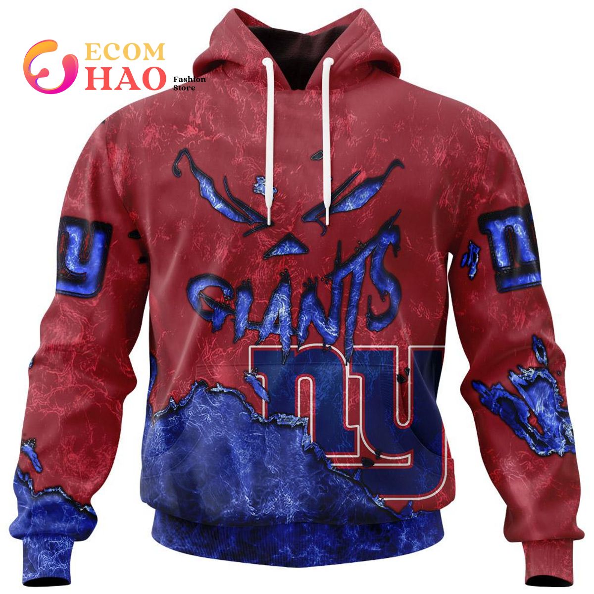 NFL Giants Halloween Jersey Limited Edition 3D Hoodie