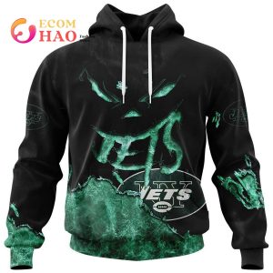 NFL Jets Halloween Jersey Limited Edition 3D Hoodie