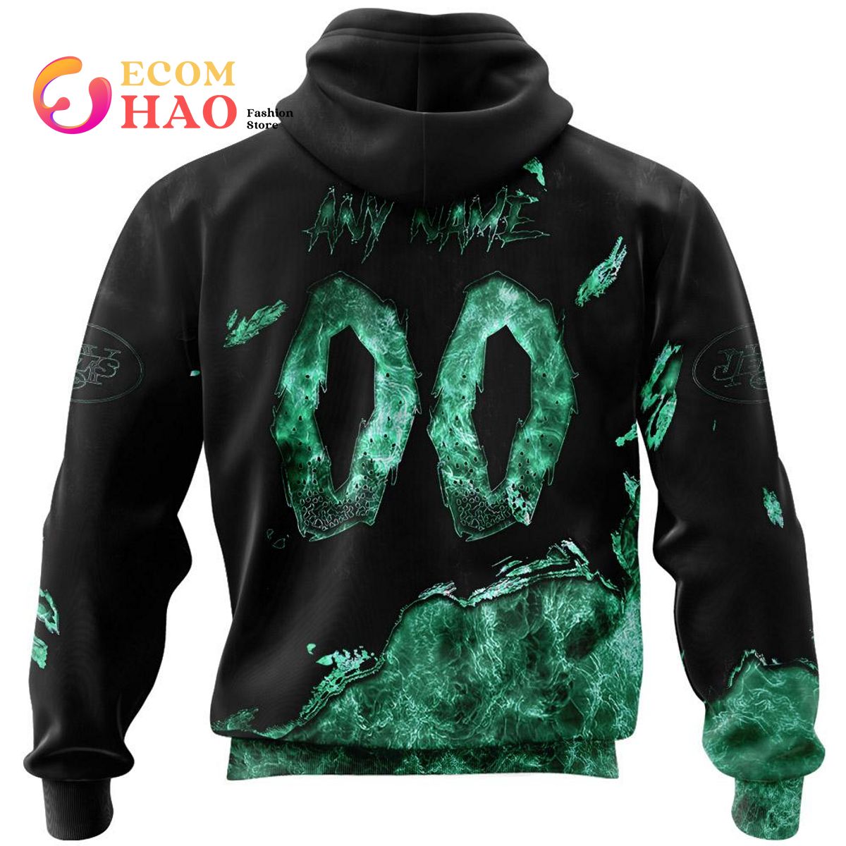 NFL Jets Halloween Jersey Limited Edition 3D Hoodie