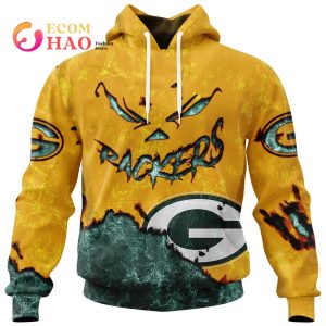 NFL Packers Halloween Jersey Limited Edition 3D Hoodie
