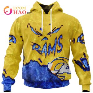 NFL Rams Halloween Jersey Limited Edition 3D Hoodie