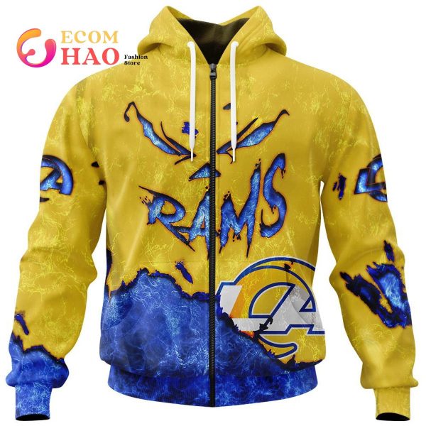 NFL Rams Halloween Jersey Limited Edition 3D Hoodie