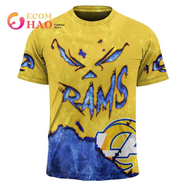 NFL Rams Halloween Jersey Limited Edition 3D Hoodie