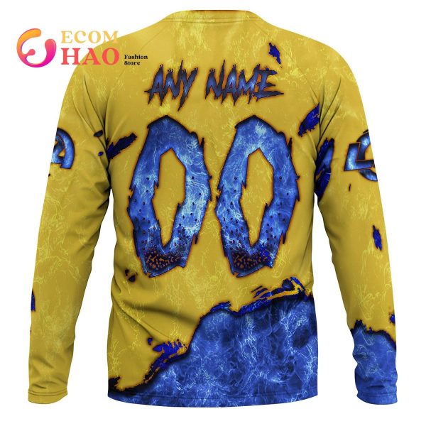 NFL Rams Halloween Jersey Limited Edition 3D Hoodie