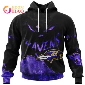 NFL Ravens Halloween Jersey Limited Edition 3D Hoodie