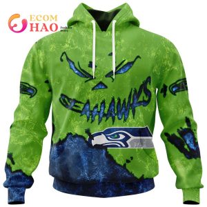 NFL Seahawks Halloween Jersey Limited Edition 3D Hoodie