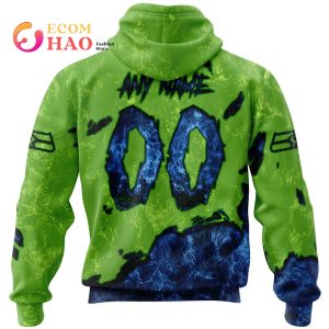 NFL Seahawks Halloween Jersey Limited Edition 3D Hoodie