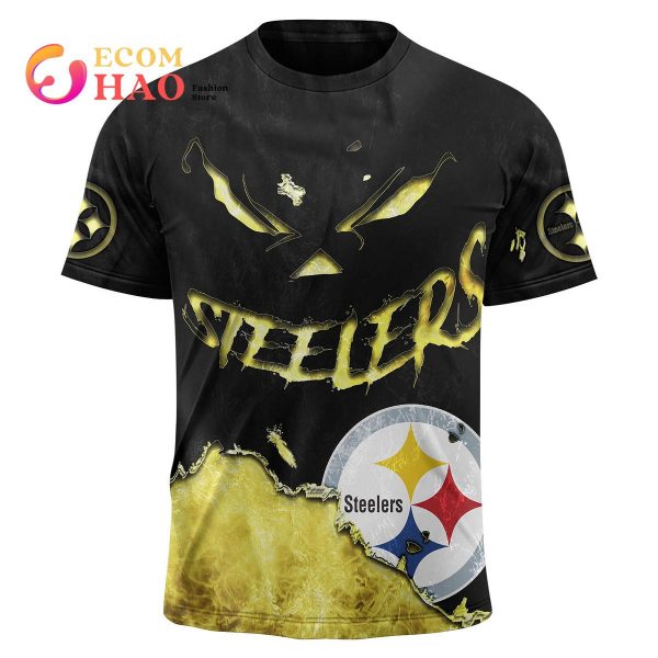 NFL Steelers Halloween Jersey Limited Edition 3D Hoodie