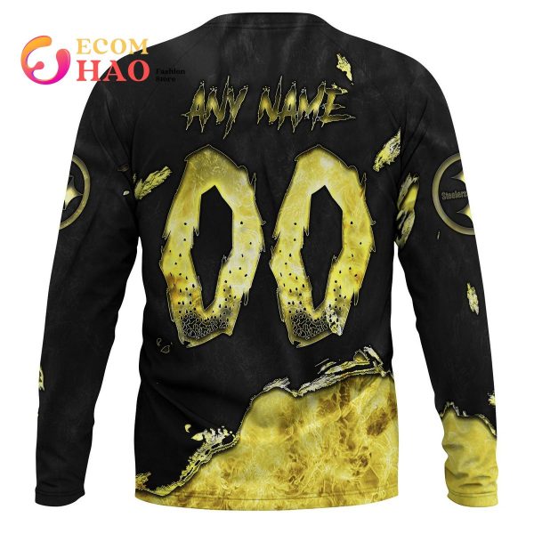 NFL Steelers Halloween Jersey Gifts For Fan 3D Hoodie Ecomhao Store