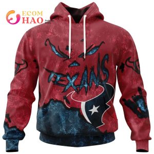 NFL Texans Halloween Jersey Limited Edition 3D Hoodie