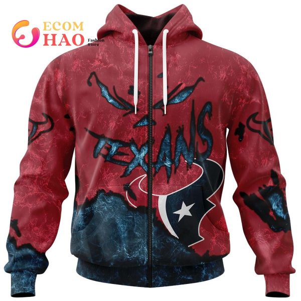NFL Texans Halloween Jersey Limited Edition 3D Hoodie