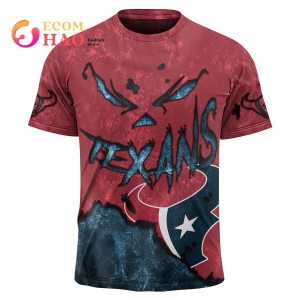 NFL Texans Halloween Jersey Limited Edition 3D Hoodie