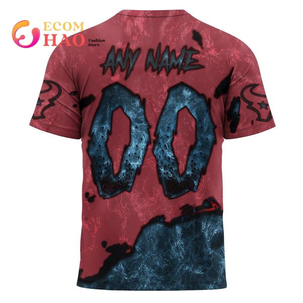 NFL Texans Halloween Jersey Limited Edition 3D Hoodie