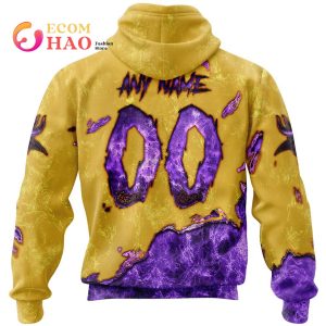 NFL Vikings Halloween Jersey Limited Edition 3D Hoodie