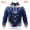 NFL Carolina Panthers Special Kits With Skull Art 3D Hoodie