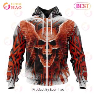 NFL Chicago Bears Special Kits With Skull Art 3D Hoodie