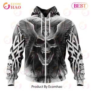 NFL Las Vegas Raiders Special Kits With Skull Art 3D Hoodie