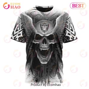 Las Vegas Raiders Baseball Jersey 3D Shirts Print Skull Custom Name For  Fans - Freedomdesign