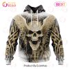 NFL New England Patriots Special Kits With Skull Art 3D Hoodie
