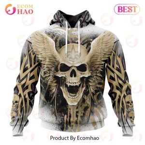 NFL New Orleans Saints Special Kits With Skull Art 3D Hoodie
