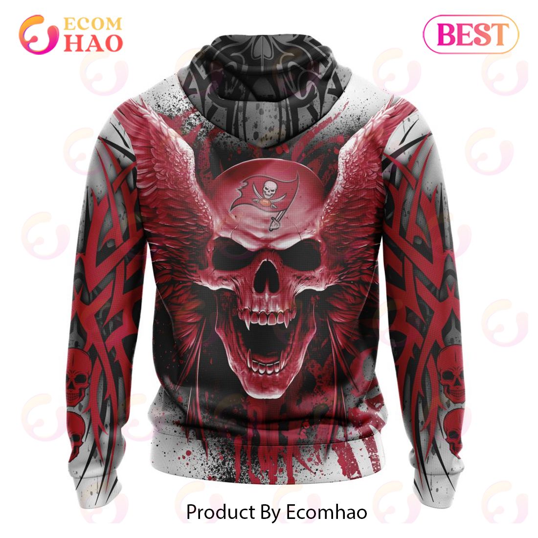 NFL Buccaneers Halloween Jersey Limited Edition 3D Hoodie Ecomhao Store