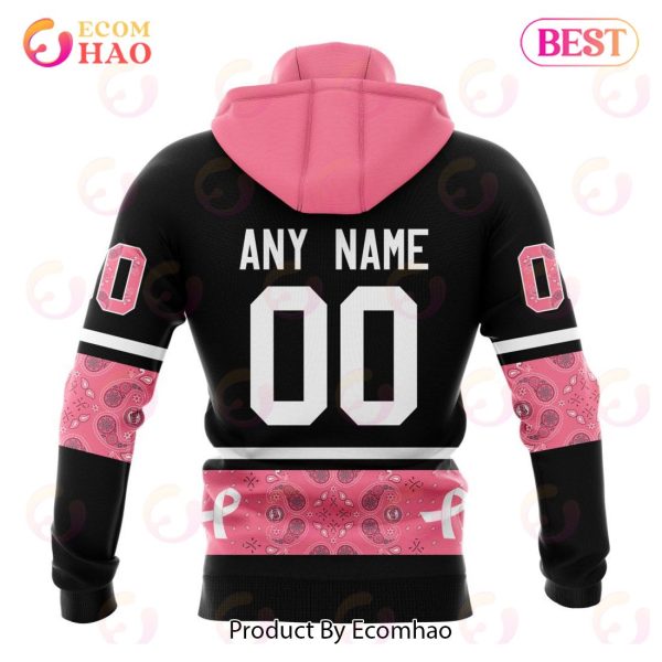 MLB Minnesota Twins Specialized Design In Classic Style With Paisley! IN OCTOBER WE WEAR PINK BREAST CANCER 3D Hoodie