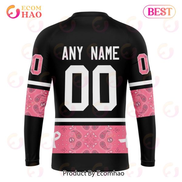 MLB Minnesota Twins Specialized Design In Classic Style With Paisley! IN OCTOBER WE WEAR PINK BREAST CANCER 3D Hoodie