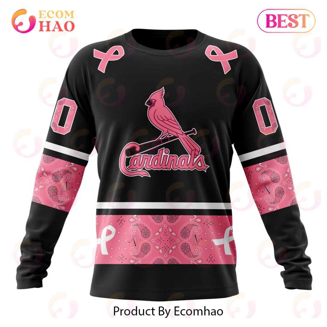 St Louis Cardinals Shirts For Sale 3D Tantalizing Breast Cancer