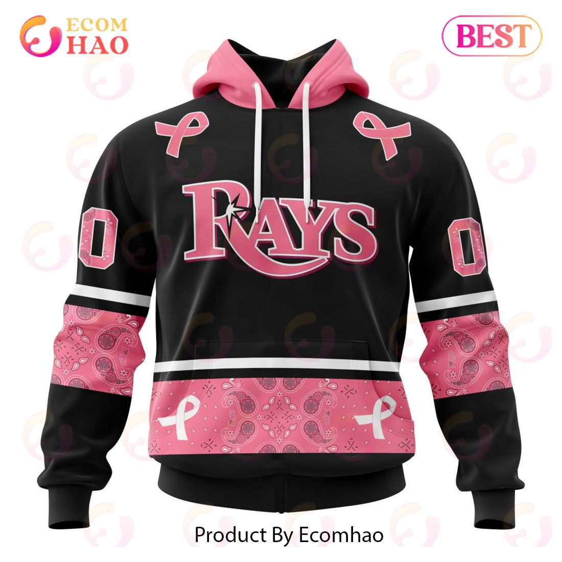 MLB San Francisco Giants Specialized Design In Classic Style With Paisley! IN OCTOBER WE WEAR PINK BREAST CANCER 3D Hoodie