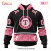MLB Tampa Bay Rays Specialized Design In Classic Style With Paisley! IN OCTOBER WE WEAR PINK BREAST CANCER 3D Hoodie