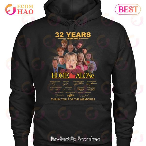 32 Years 1990 – 2022 Home Alone Thank You For The Memories T-Shirt