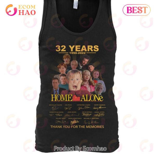 32 Years 1990 – 2022 Home Alone Thank You For The Memories T-Shirt